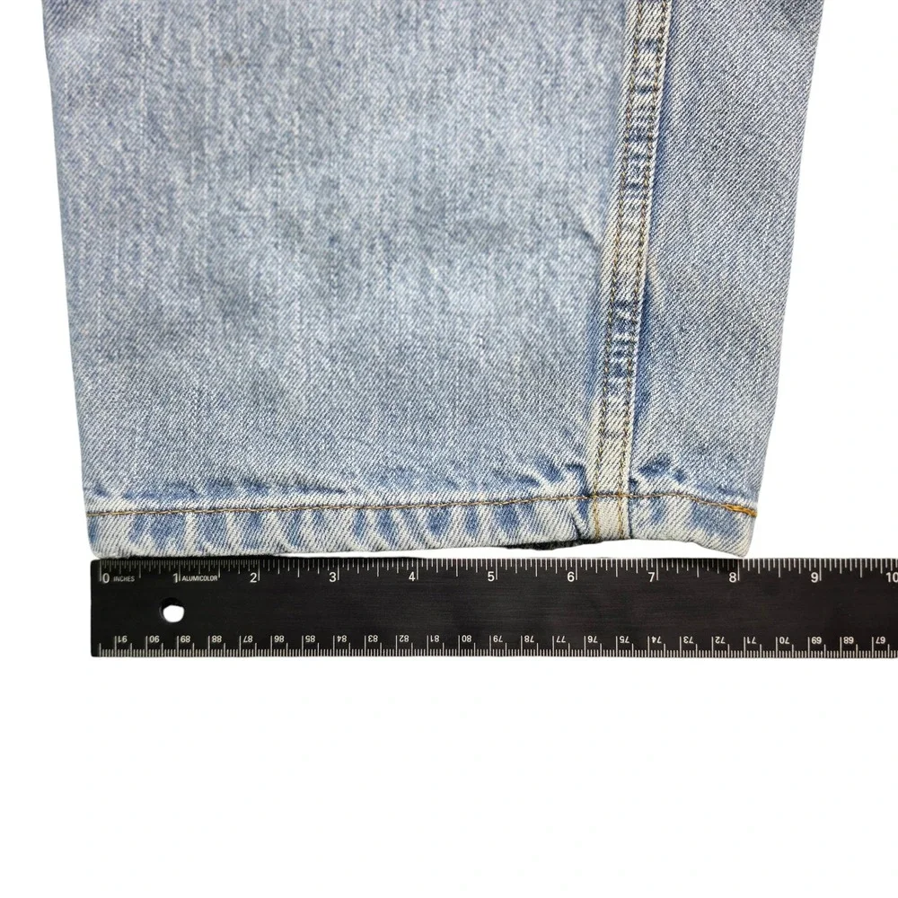 Grunge Skate Distressed Comfort Fit Jeans Mens 38x34 Light Wash Levi's 560